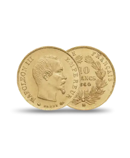 PIECE 10 FRANCS NAPOLEON OR DE CHEZ VIRTU LUXURY