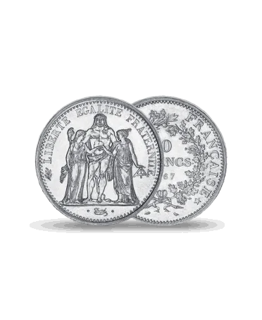 Pièce de 10 francs HERCULE Argent disponible chez VIRTU LUXURY