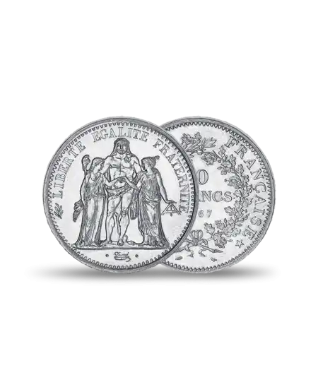 Pièce de 10 francs HERCULE Argent disponible chez VIRTU LUXURY