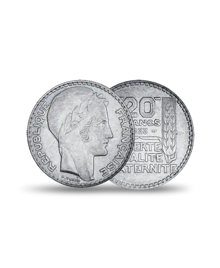 Pièce de 20 francs TURIN Argent disponible chez VIRTU LUXURY