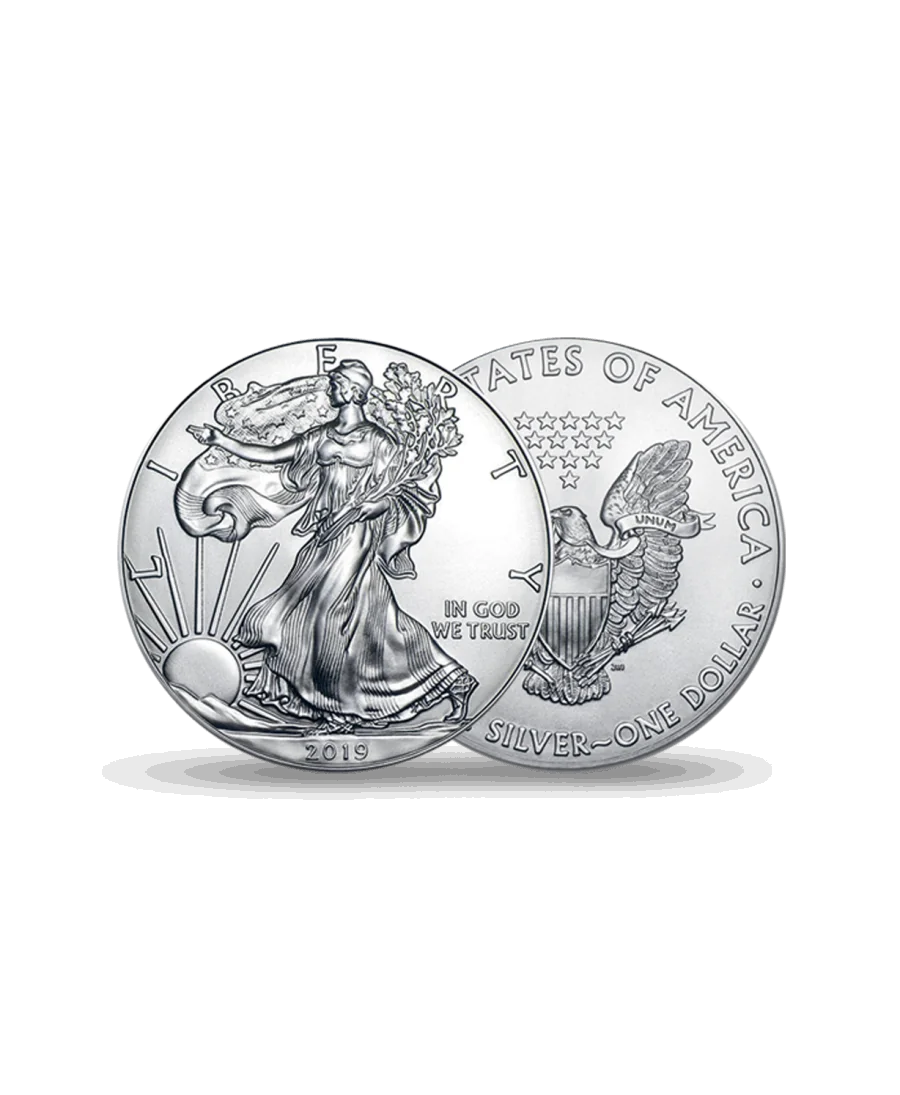 Pièce SILVER EAGLE Argent disponible chez VIRTU LUXURY