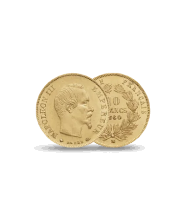 PIECE 10 FRANCS NAPOLEON OR DE CHEZ VIRTU LUXURY