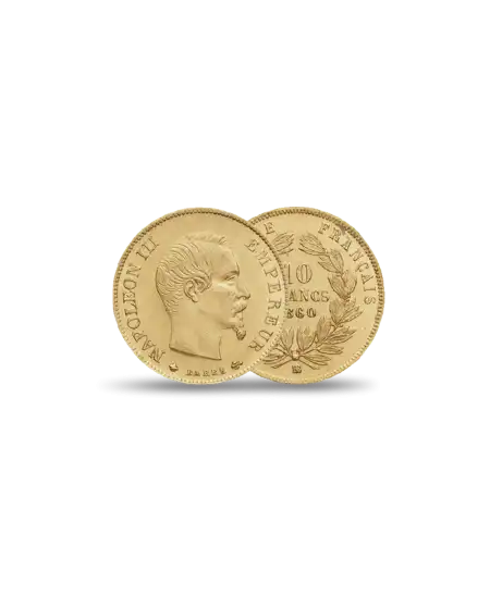 PIECE 10 FRANCS NAPOLEON OR DE CHEZ VIRTU LUXURY