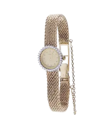 Montre Ladies Cocktail Gold and Diamonds Watch de la maison Omega. VIRTU LUXURY.