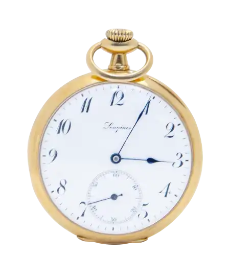 Gousset Admiral en Or jaune Unisexe de la maison Longines. Disponible chez VIRTU LUXURY.