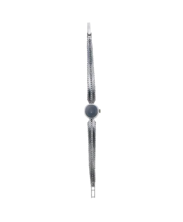 Montre Bracelet avec Diamants en Or blanc 18 K. Disponible chez VIRTU LUXURY.