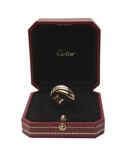 BAGUE TRINITY CLASSIQUE - maison Cartier - 3 ors - luxe - unisexe - Disponible chez VIRTU LUXURY