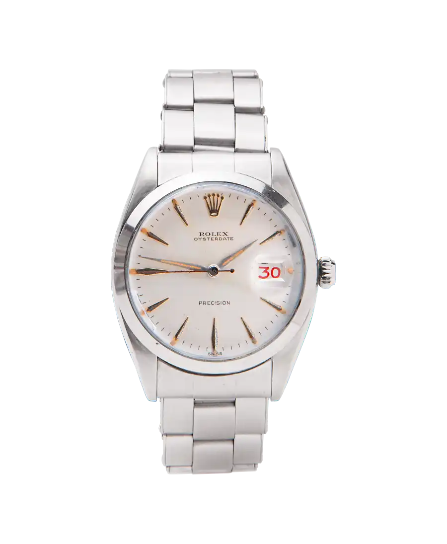 Montre Oyster Date Precision une montre de luxe de chez Rolex. Disponible chez VIRTU LUXURY.