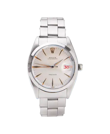 Montre Oyster Date Precision une montre de luxe de chez Rolex. Disponible chez VIRTU LUXURY.