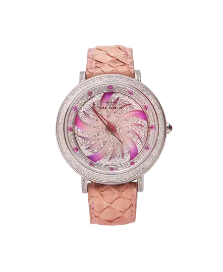 Montre RSL925 Python avec Diamants et Rubis. Disponible chez VIRTU LUXURY.