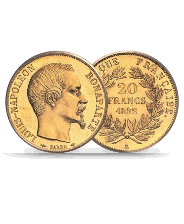 20 Francs Or Napoléon tête non laurée