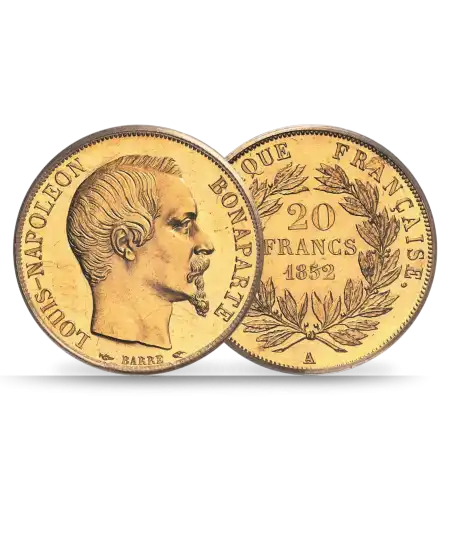 20 Francs Or Napoléon tête non laurée