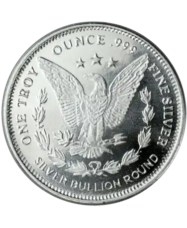 REVERS Pièce Argent MORGAN DOLLAR 1 OZ ONCE disponible chez VIRTU LUXURY