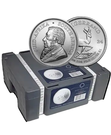 MONSTER BOX SILVER BOX 500 PIECES KRUGERRAND 500 ONCES SILVER chez VIRTU LUXURY